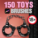 Procreate 150 Love Toy brushes. Procreate female male brushes. Кисти взрослые игрушки 150Toys фото 1