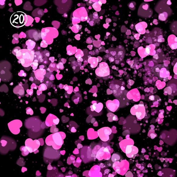 Procreate 21 love lights brushes. Кисти любовь 21LOVESET фото