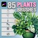 Procreate interior plants stamps. Пензлі рослини 85Plants фото 1