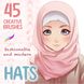 Procreate Headwear hats brushes. Кисти головной убор 45Headwear фото 1