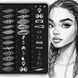 Procreate 45 Hair Pencil Braids brushes. Кисти косы 45HairSketch фото 6