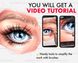 Procreate eyelashes eyes makeup brushes. Пензлі для вій 85Lashes фото 4