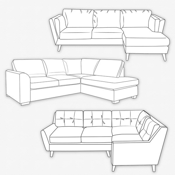 Procreate sofas interior brushes. Пензлі дивани 75Sofas фото